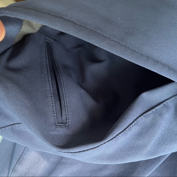 RHONE Commuter Slim Stretch Navy Chino Pants - Picture 8 of 9